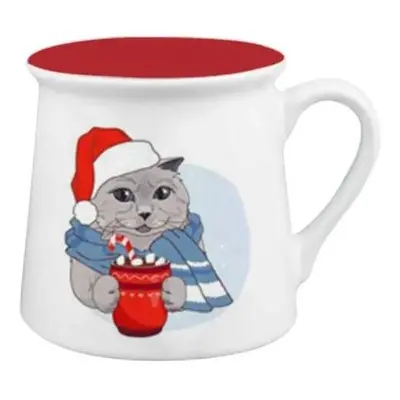 Toro Keramický hrnek Xmas Cat, 290 ml