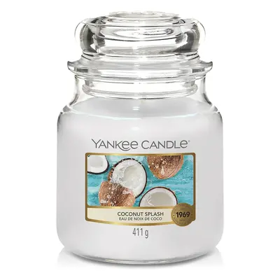 Yankee Candle vonná svíčka Classic ve skle střední Coconut Splash 411 g