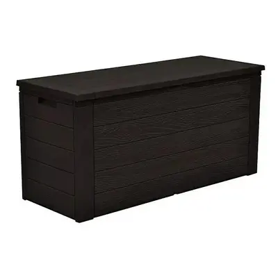 Woody Zahradní box úložný, plast, antracitový, 120 × 45 × 60 cm