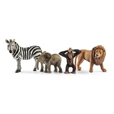 Schleich 42387 Divoká zvířata, 4 ks