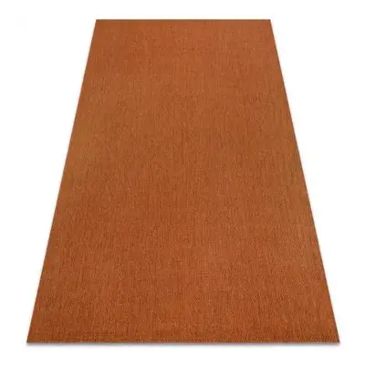 koberec FLAT 48663/120 SISAL terakota HLADKÝ velikost 200x290 cm | krásné koberce cz