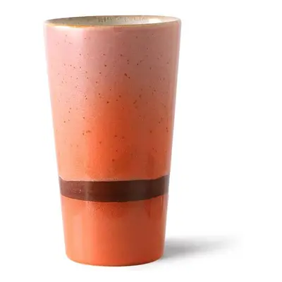 Barevný retro hrnek na latté Mars - Ø 7,5*13cm / 280ml