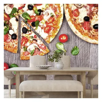 Samolepící fototapeta pizza