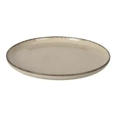 EH Porcelánový mělký talíř Beige, 24 cm