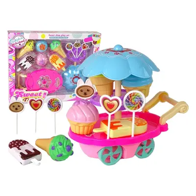 LEAN Toys Vozíček se sladkostmi Sweets Trolley