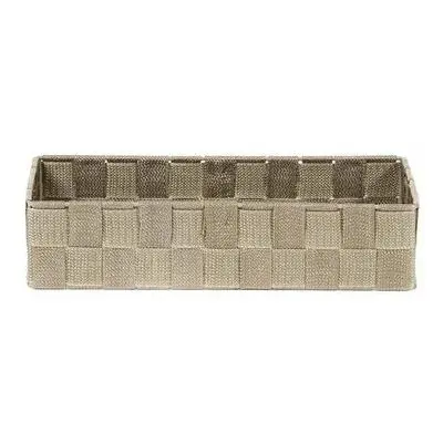 Compactor Úložný organizér do zásuvky Compactor TEX - košík L, 130 x 12 x 7 cm, Taupe (šedo-béžo