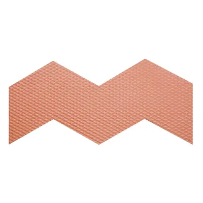 VYLEN Ochrana stěn ZIG ZAG - 42,5 x 13,6 cm Barva: 20 Oranžová