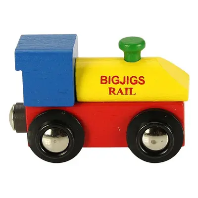 Bigjigs Rail Dřevěná lokomotiva