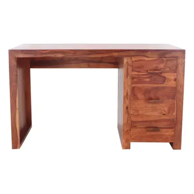 furniture-nabytek.cz - Počítačový stůl masiv z dřeva palisandr 130x76x70