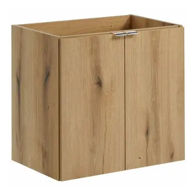 COMAD Závěsná skříňka pod umyvadlo - NOVA 82-60-2D oak, šířka 60 cm, dub evoke