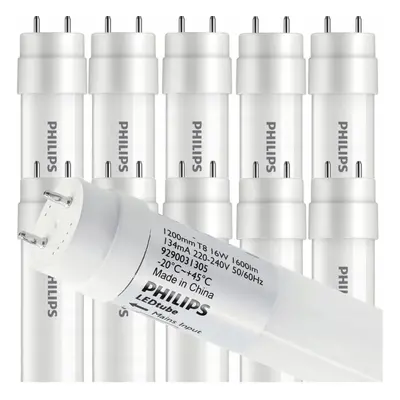 10x Philips LED trubice - 120cm - 16W - 1600lm - 4000k - neutrální bílá - SET