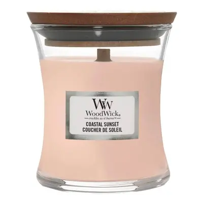 WoodWick vonná svíčka s dřevěným knotem malá Coastal Sunset 85 g