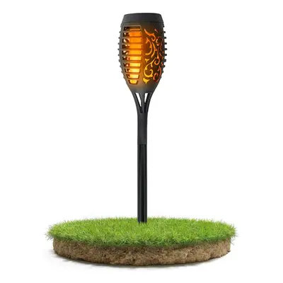 BERGE LED solární lampa s dekorativním plamenem