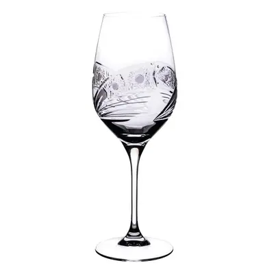 Onte Crystal Bohemia Crystal ručně broušené sklenice na červené víno Kometa 450 ml 2KS