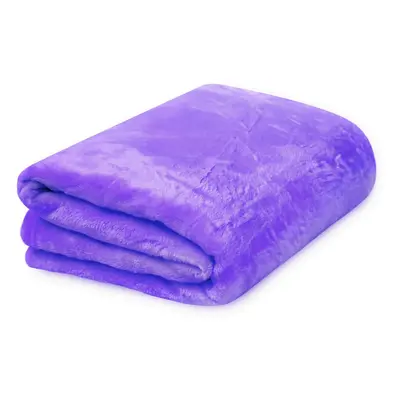 Deka mikroflanel VIOLET 200x230 cm fialová