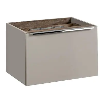 COMAD Závěsná skříňka pod umyvadlo - SANTA FE 82-60 taupe, šířka 60 cm, krémová/dub santa fe vin