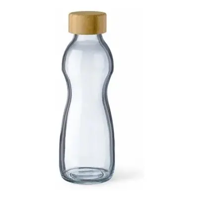 Simax 10080/LB nápojová láhev s bambusovým víčkem Pure Bottle 0,5 l