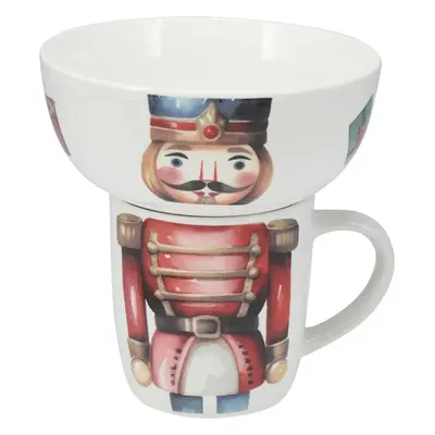 Snídaňová sada Louskáček, 2 ks, porcelán