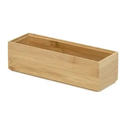 Organizér Compactor Bamboo Box 22,5 x 7,5 x 6,5 cm, přírodní dřevo