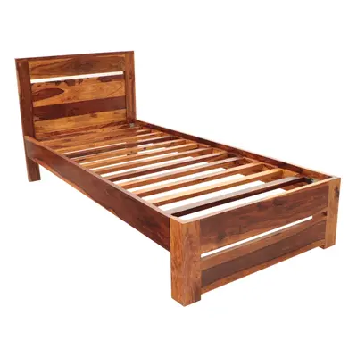 furniture-nabytek.cz - Masivní postel 90x200 z dřeva palisandr