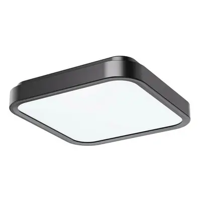 Rabalux 71255 koupelnové stropní LED svítidlo Samira 25 x 25 cm, černá