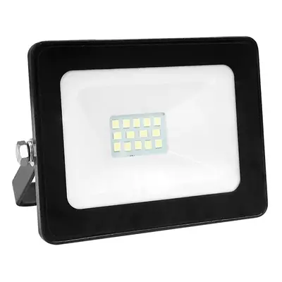 ACA Lighting LED venkovní reflektor Q 10W/12-24V DC/3000K/800Lm/110°/IP66, černý