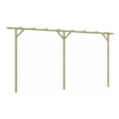 vidaXL Zahradní pergola 410 x 40 x 203 cm dřevo