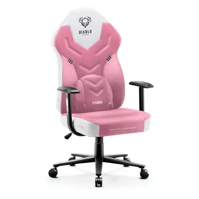 Herní židle Diablo X-Gamer 2.0 Normal Size: Marshmallow Pink, Růžová