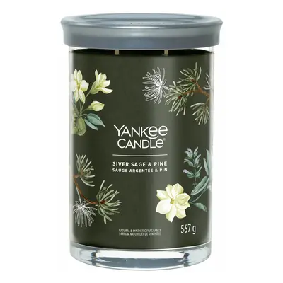 Yankee Candle Silver Sage & Pine Tumbler vonná svíčka 567g