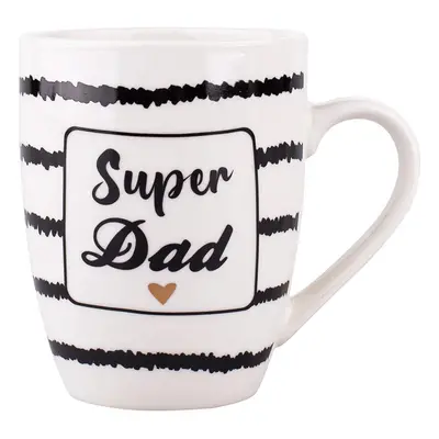 Altom Porcelánový hrnek Super dad, 300 ml