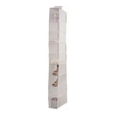 Závěsný organizér na obuv Compactor Milky 15 x 30 x 128 cm - 9 přihrádek