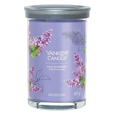 Yankee Candle vonná svíčka Signature Tumbler ve skle velká Lilac Blossoms 567g