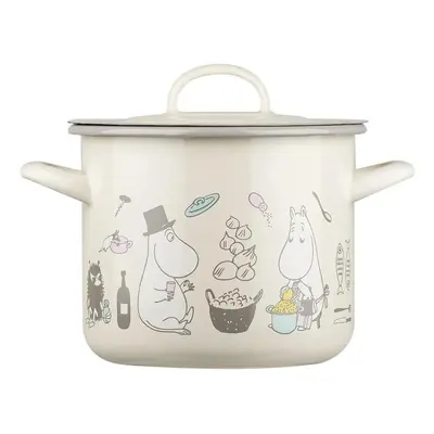 Hrnec Moomins Bon Appétit 2,5l, smalt / béžový