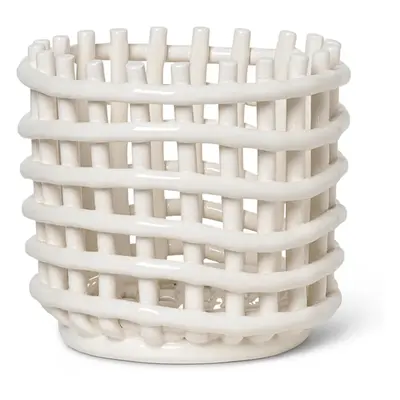 Ferm Living designové úložné koše Ceramic Basket S