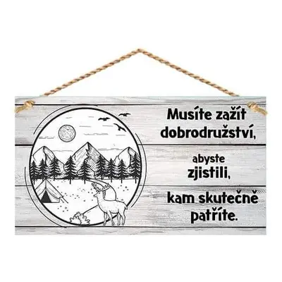 Bohemia Gifts Dekorační obrázek - Dobrodružství