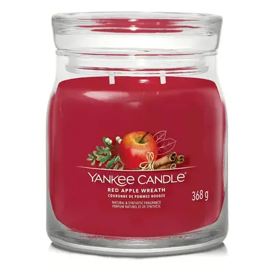 Yankee Candle Signature střední vonná svíčka Red Apple Wreath 368g