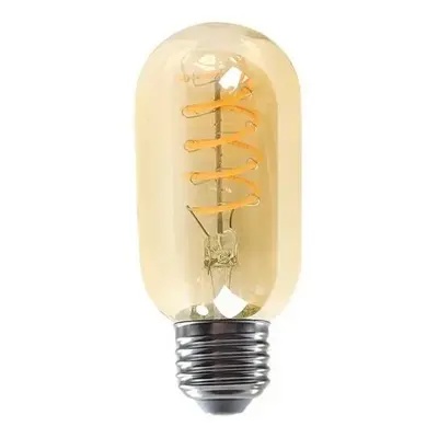 Rabalux Dekorativní LED filament žárovka s točeným vláknem, jantarová, E27,T45, 4W, 250lm, 3000