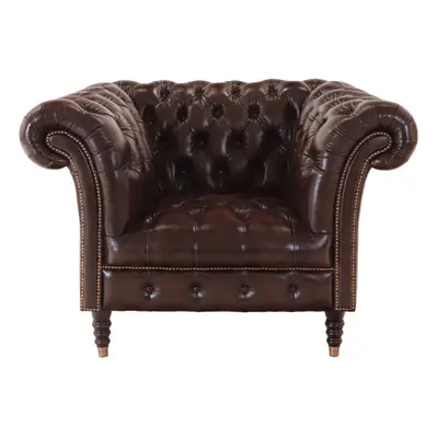 furniture-nabytek.cz - Kožené křeslo Chesterfield Bath