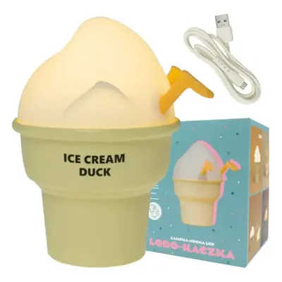 ECOLIGHT Dětská LED noční lampa ICE-DUCK