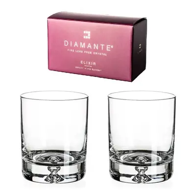 Diamante sklenice na whisky Buble 250 ml 2KS