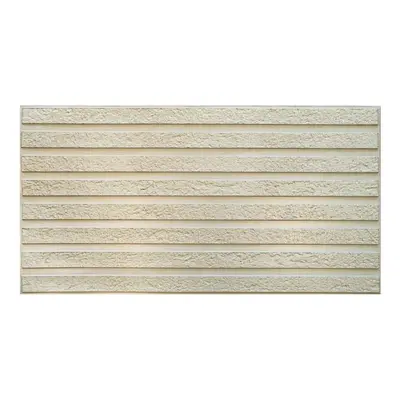 Obkladové panely 3D PVC TP10034019, cena za kus, rozměr 955 x 480 mm, lamely pískové, GRACE