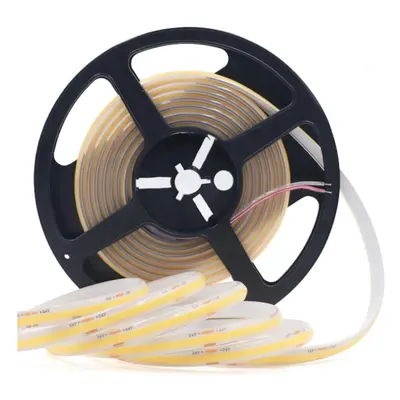 BERGE LED pásek COB - 12W/m - vodotěsný - 5m - neutrální bílá