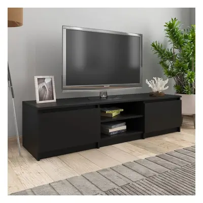 vidaXL TV stolek černý 140 x 40 x 35,5 cm kompozitní dřevo