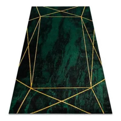 koberec EMERALD výhradní 1022 glamour, stylový geometrický, mramor la velikost 120x170 cm | krás