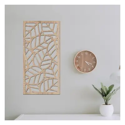 dřevo života Dřevěný dekorační panel LEAF II Rozměry (cm): 30x60, Zvolte barvu dekoru: Dub Sonom