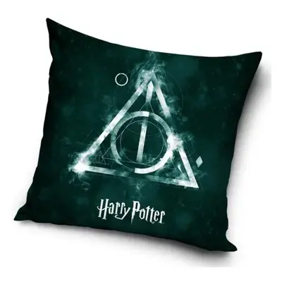 Carbotex Povlak na polštářek Harry Potter Relikvie Smrti, 40 x 40 cm