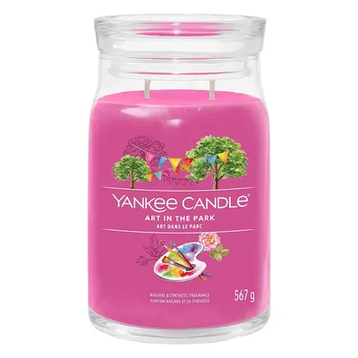 Yankee Candle vonná svíčka Signature ve skle velká Art in the park 567g