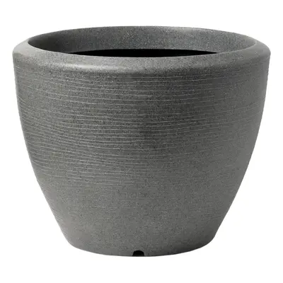 Capi Arc Granite Planter Ball Anthracite Ø 48 cm / V 35 cm