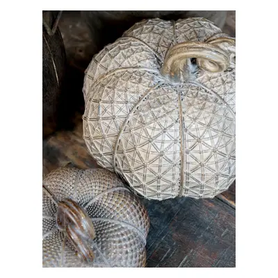 Mocca antik dekorace dýně Pumpkin antique M - Ø 14*13 cm