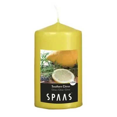 Spaas Vonná svíčka válec citrus 6x10cm